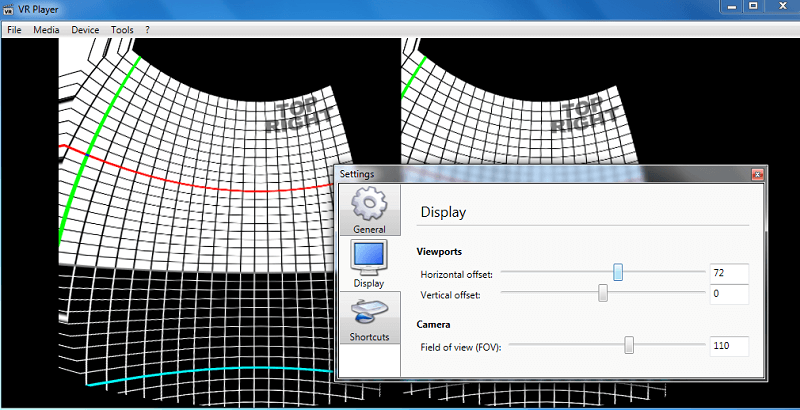 Lettore video CodePlex VR