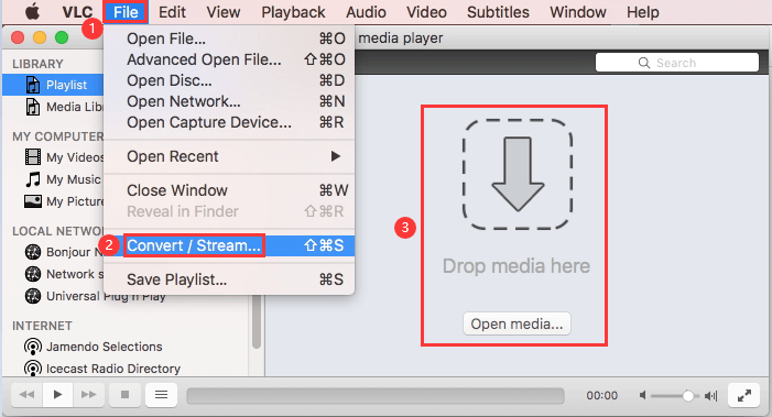 Converti M4P in MP3 su VLC