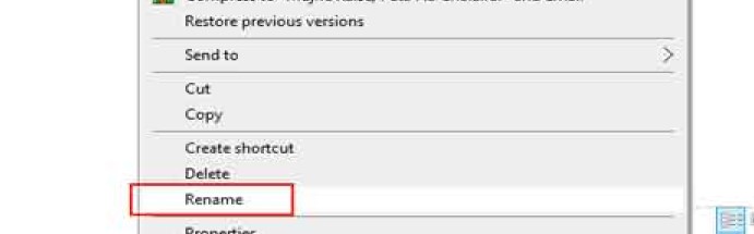 Cambia il nome del file per convertire MP3 in M4B