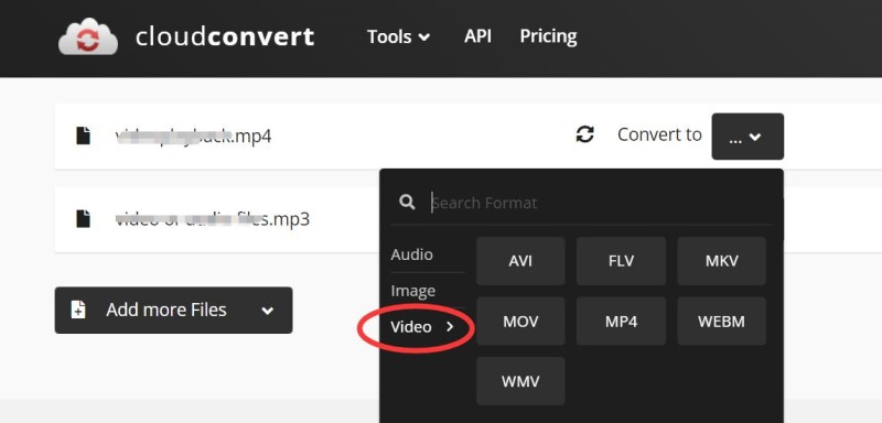 Modo online e gratuito per convertire MPEG in MOV