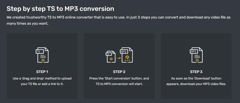 Converti file in MP3 con Converter365