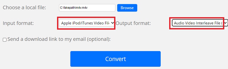 Converti facilmente M4V in AVI gratuitamente