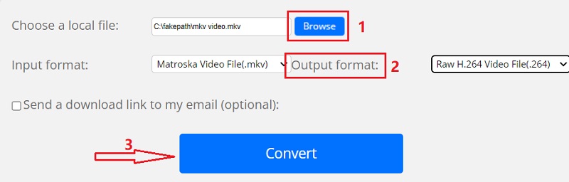 Trasforma facilmente i file MKV in H.264