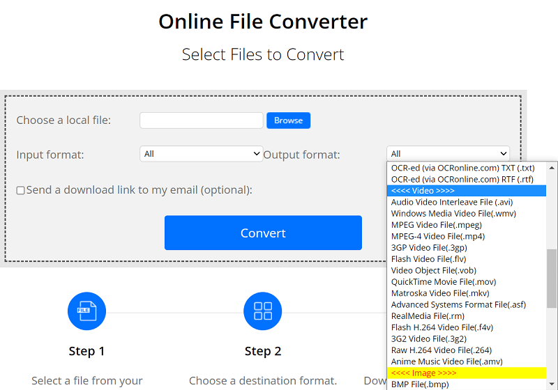 Un convertitore online da VOB a ASF