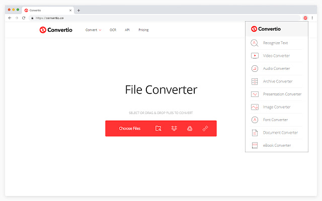Converti MPEG in MKV con Convertio.co