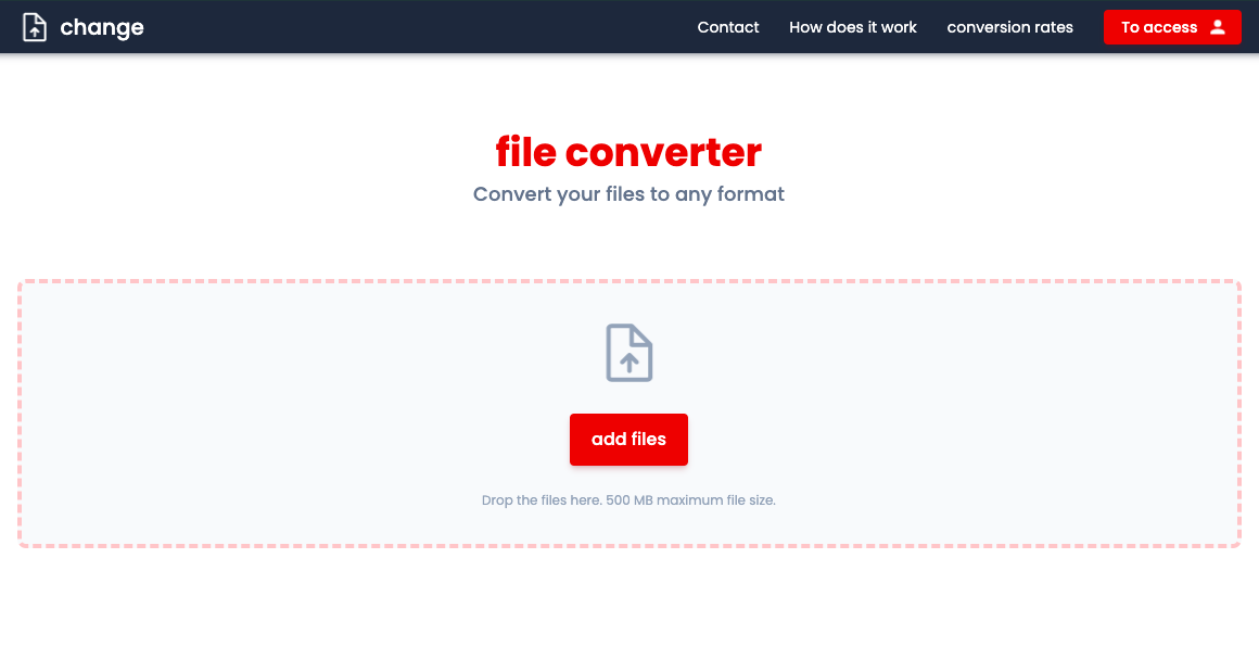 Converti WAV con Convertio.io