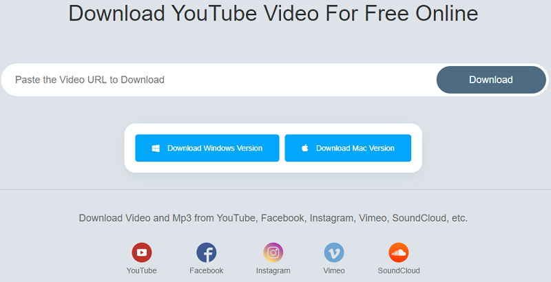 Downloader video gratuito DumpMedia