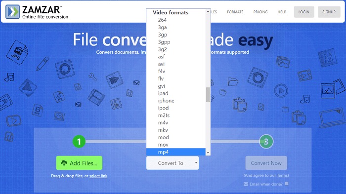 Converti iMovie in MP4 su Windows