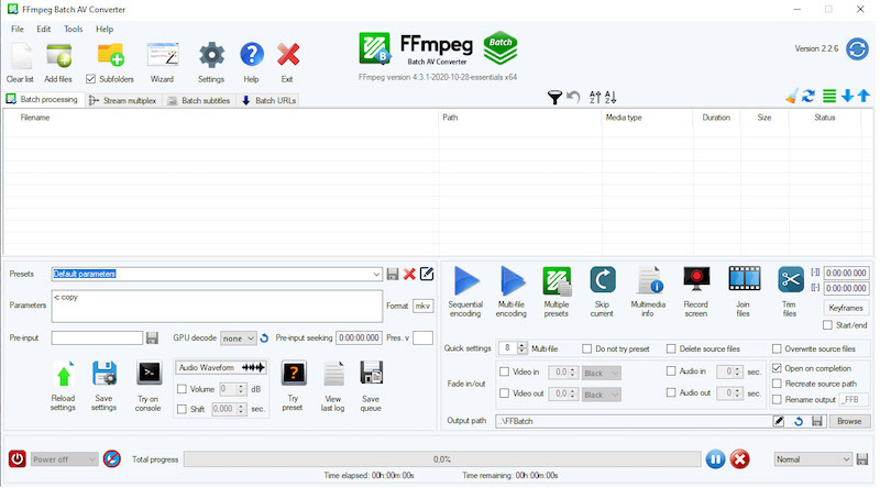 Usa FFmpeg per convertire TikTok in MP3