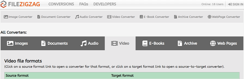 Convertitore online da FLV a OGG