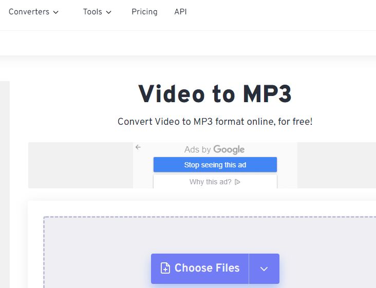 Converti APE in MP3 online gratuitamente
