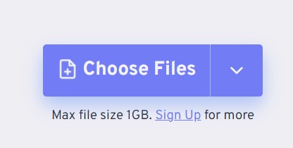 Transcodifica file QT con FreeConvert