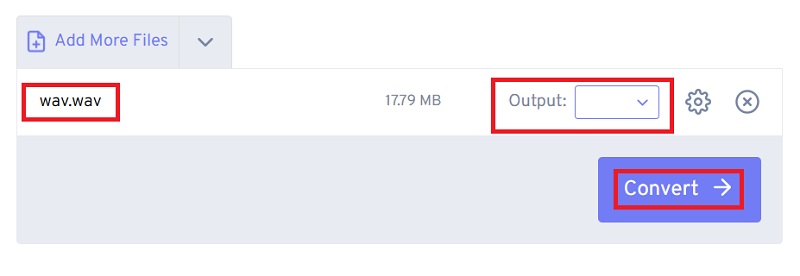 Converti WAV in MP2 gratuitamente