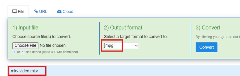Trasforma MKV in MPG gratuitamente
