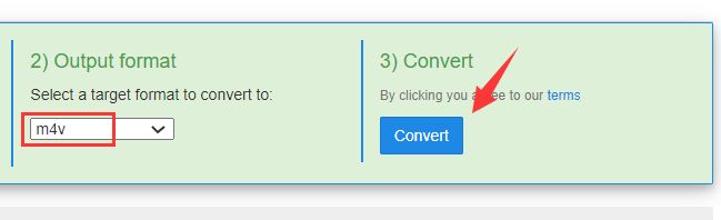 Converti MOV in M4V gratuitamente