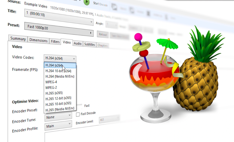 Usa HandBrake per convertire l'audio in MP3