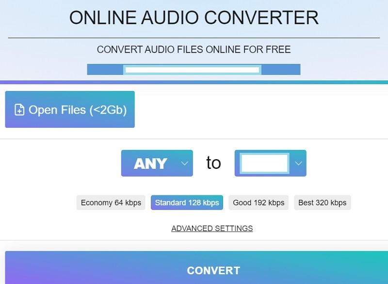 Converti MPEG in OGG online