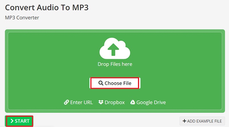Converti WLMP in MP3 online