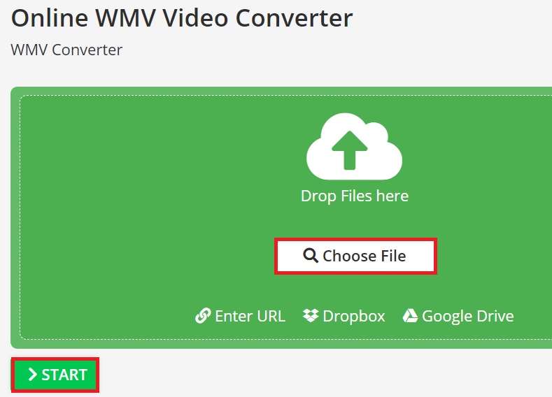 Codifica i file WLMP in formato WMV