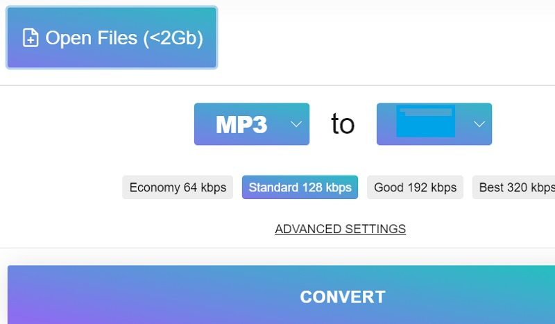 Converti rapidamente MP3 in formato M4V