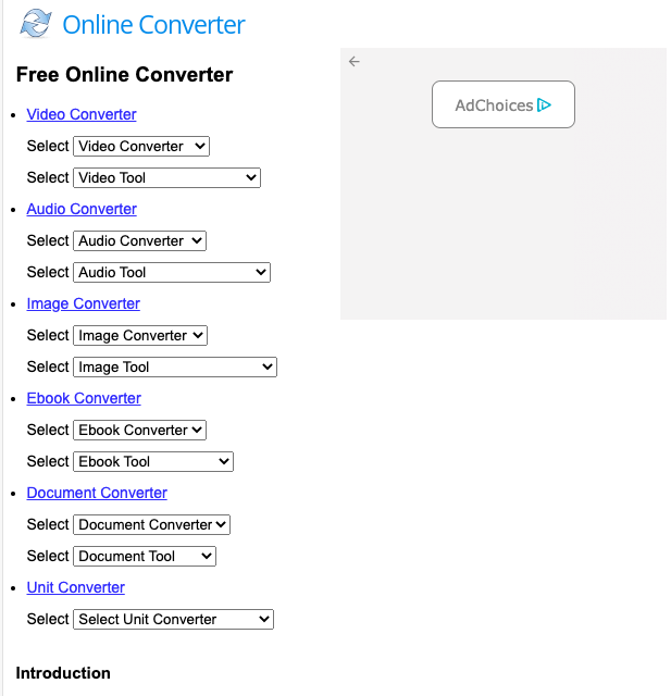 Onlineconverter.com per WAV in AMR