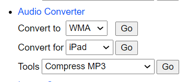 Converti MP4 in WMA online