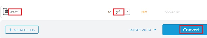 Trasforma ASF in GIF con l'aiuto di strumenti online