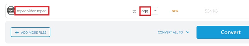 Estrai OGG da file MPEG