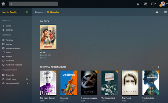 Lettore AVI per Mac - Plex