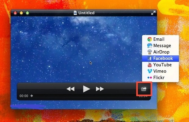 Registra schermo con QuickTime Player