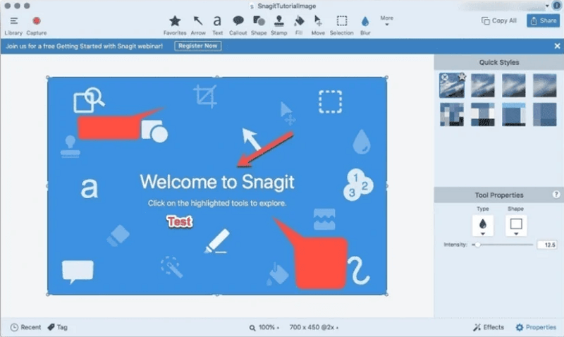 Registra Google Hangouts su Mac utilizzando Snagit