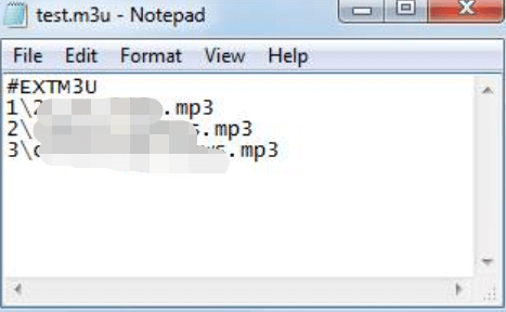 Converti M3U in MP3 usando Blocco note