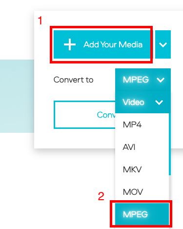 Come convertire M4A in MPEG utilizzando il convertitore video