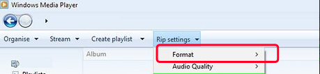 Converti WAV in MP4 in Windows Media Player