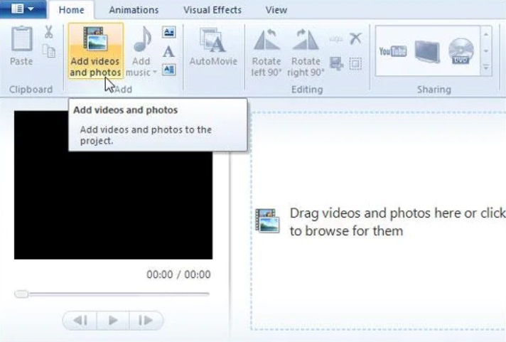 Converti WLMP in WMV con Windows Movie Maker