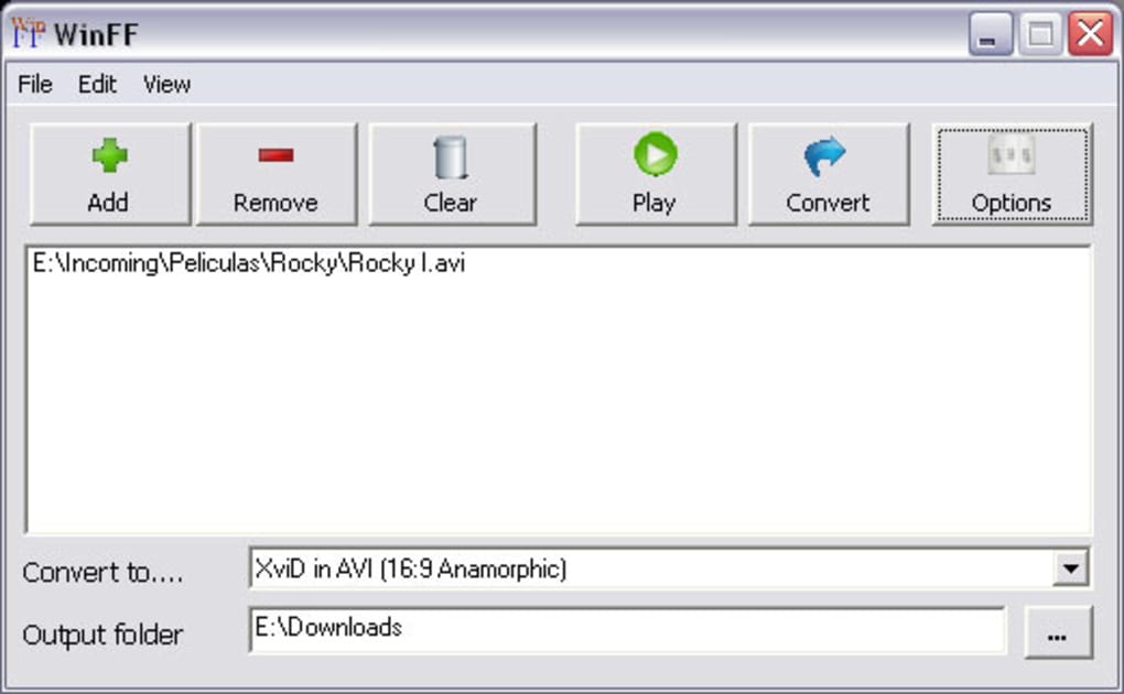 Converti facilmente DAT in MP4 su WinFF