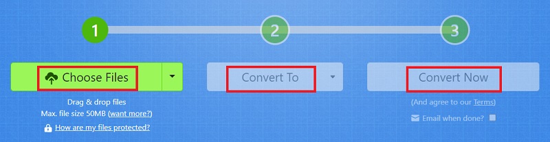Converti rapidamente MP2 in WAV online