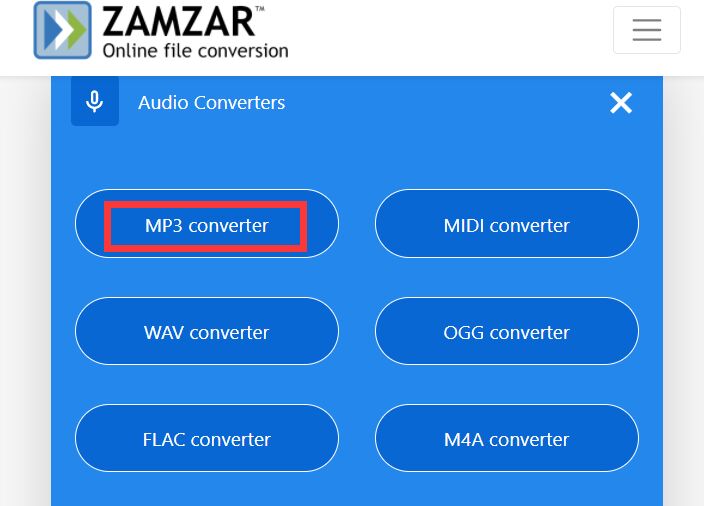 Converti MP3 in WMA online