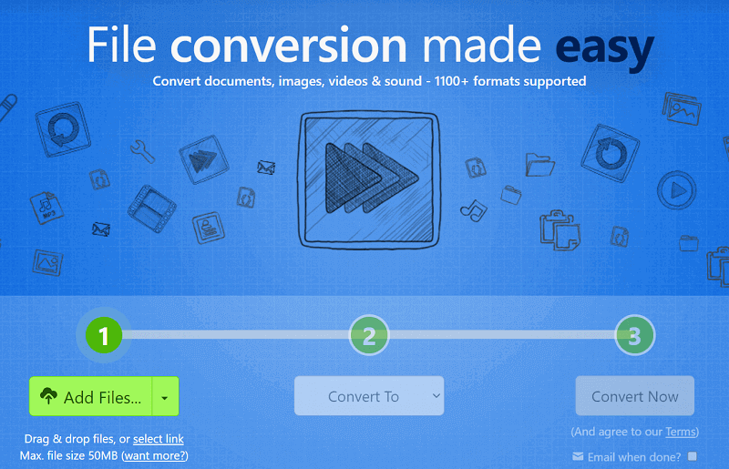 Converti AAX in MP3 online